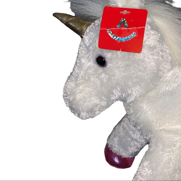 Aurora Little Prism Unicorn Plush Stuffed Animal - Picture 7 of 10